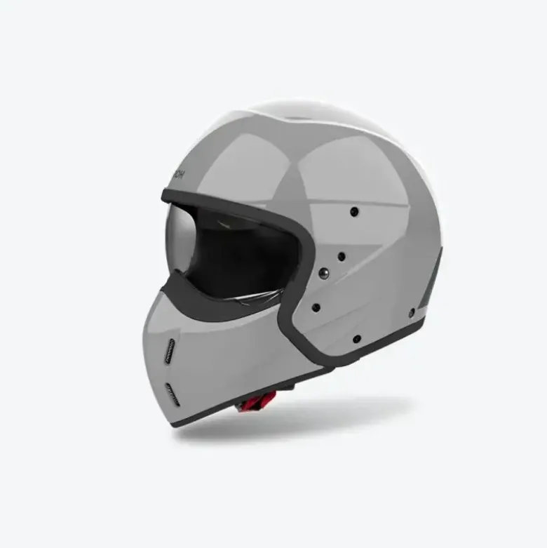 Casco Crossover Airoh J 110 Grigio Cemento Lucido - Seconda Scelta
