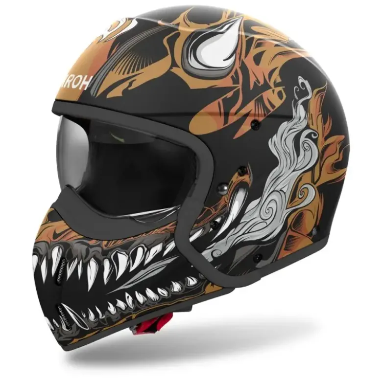 Casco Crossover Airoh J 110 Oni Lucido