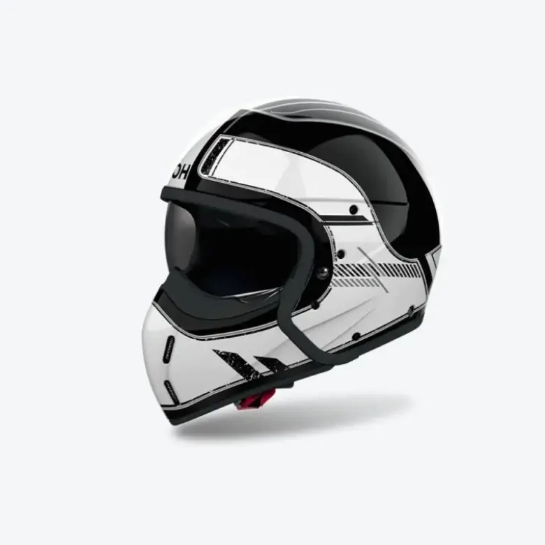 Casco Crossover Airoh J 110 Raster Bianco Lucido