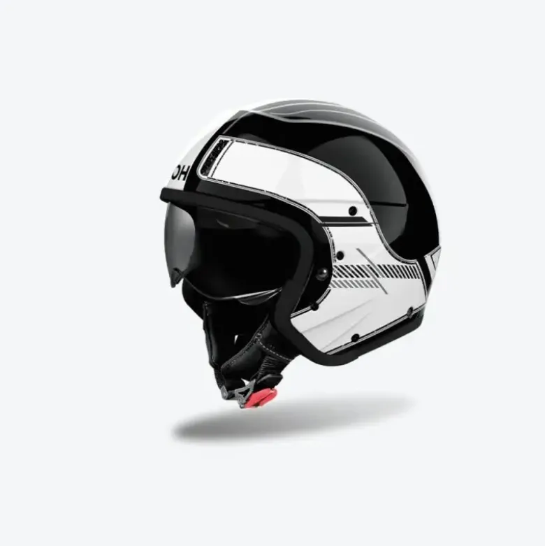 Casco Crossover Airoh J 110 Raster Bianco Lucido