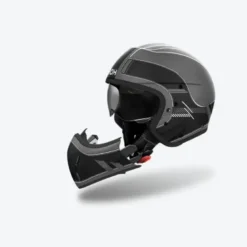 Casco Crossover Airoh J 110 Raster Nero Opaco
