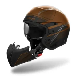 Casco Crossover Airoh J 110 Slim Bronzo Opaco