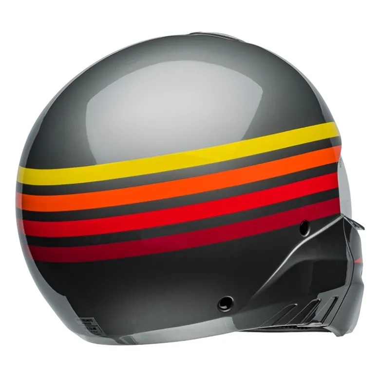 Casco Crossover Bell Broozer Prime Grigio Caldo
