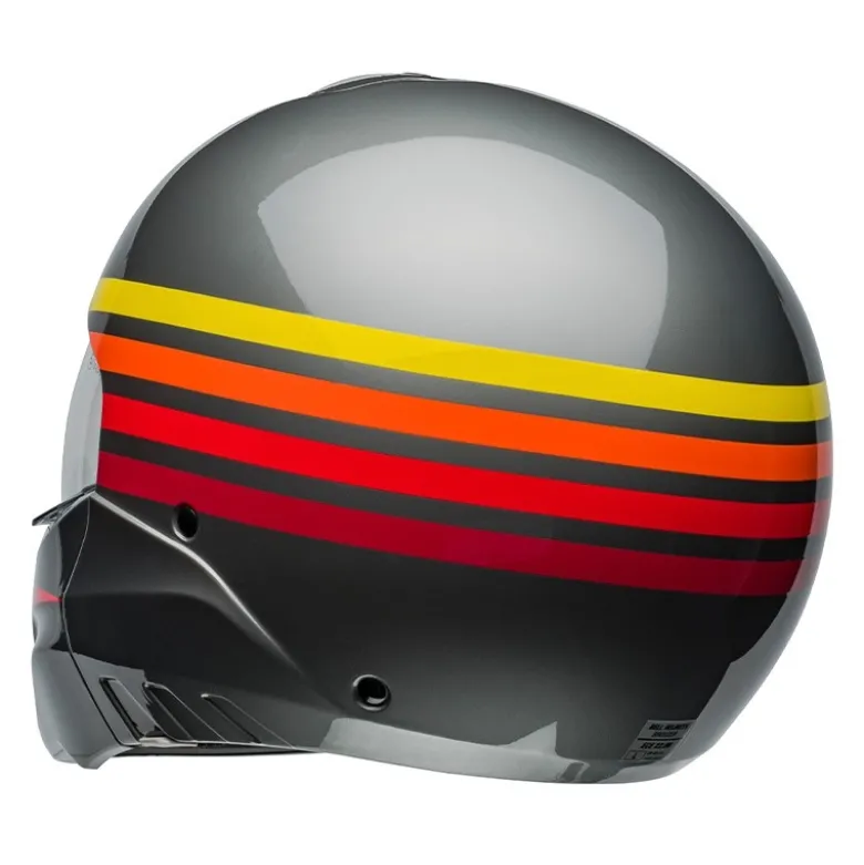 Casco Crossover Bell Broozer Prime Grigio Caldo