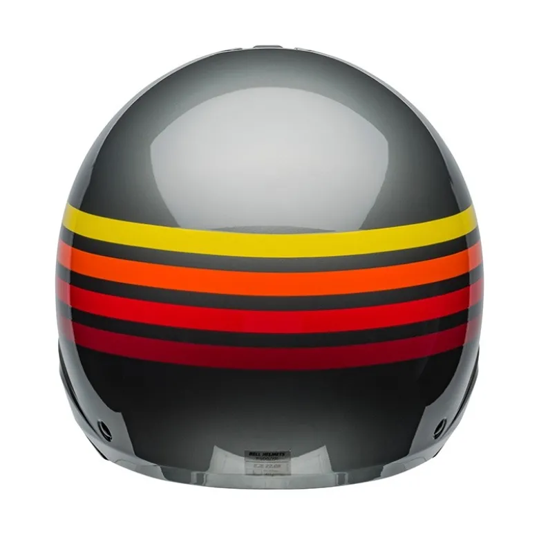 Casco Crossover Bell Broozer Prime Grigio Caldo