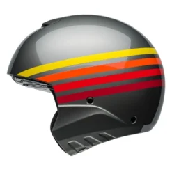 Casco Crossover Bell Broozer Prime Grigio Caldo