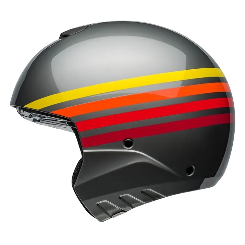 Casco Crossover Bell Broozer Prime Grigio Caldo