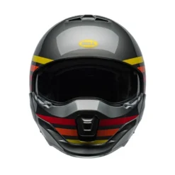Casco Crossover Bell Broozer Prime Grigio Caldo
