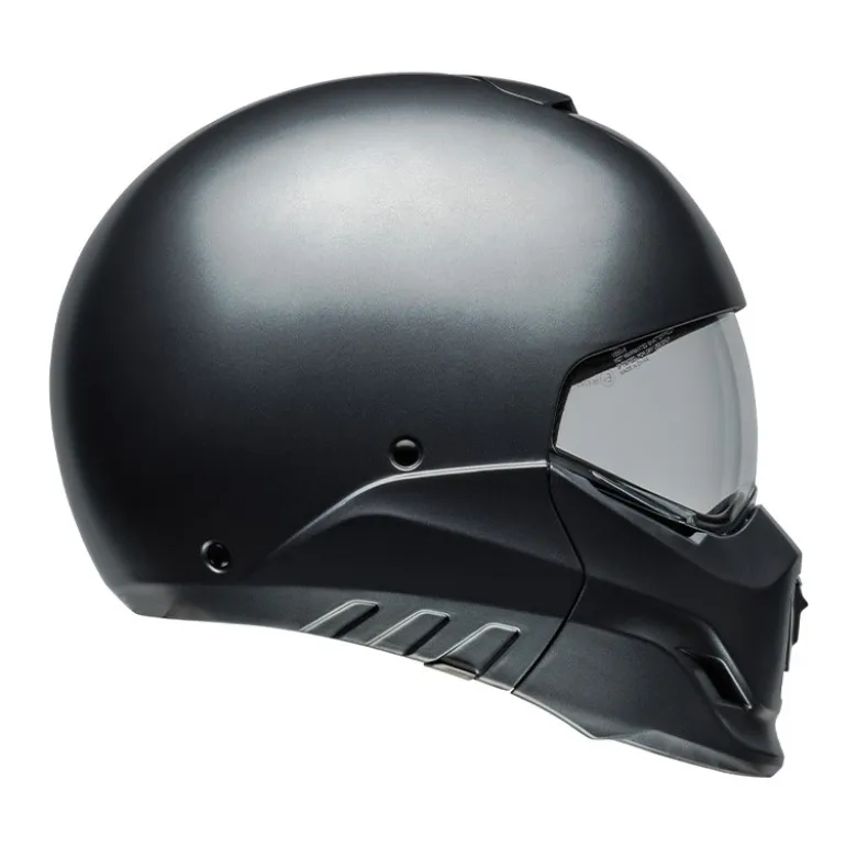 Casco Crossover Bell Broozer Starship Grigio Satinato