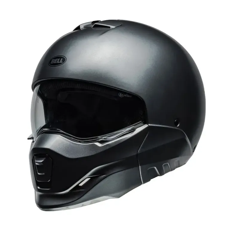 Casco Crossover Bell Broozer Starship Grigio Satinato