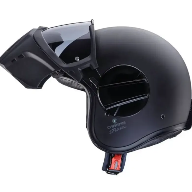 Casco Crossover Caberg Ghost X Nero Opaco