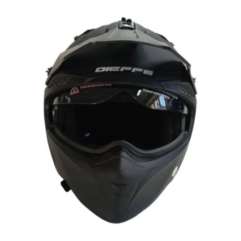 Casco Crossover Dieffe DF711 Nero Opaco