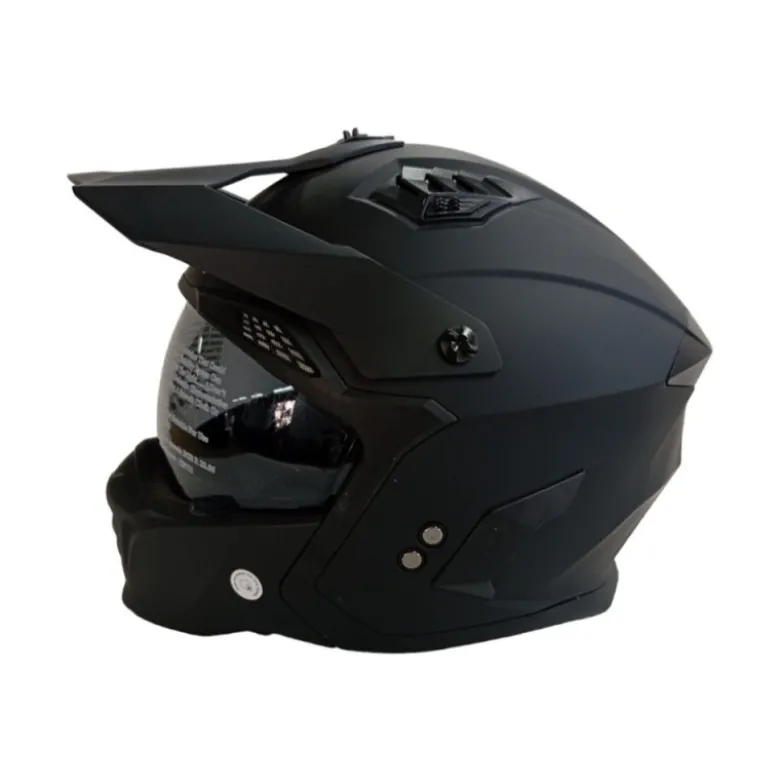 Casco Crossover Dieffe DF711 Nero Opaco