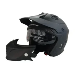 Casco Crossover Dieffe DF711 Nero Opaco