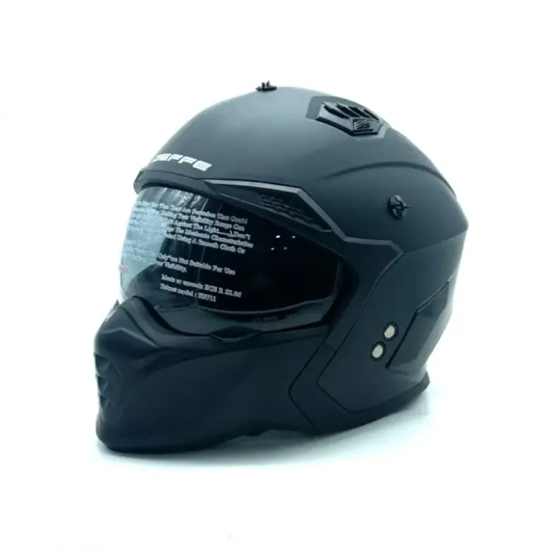 Casco Crossover Dieffe DF711 Nero Opaco