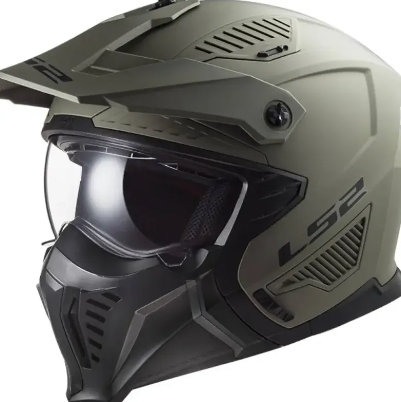 Casco Crossover Ls2 OF606 Drifter Solid Matt Sand