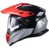 Casco Crossover MPH ADV Grafica Bianco Nero Rosso