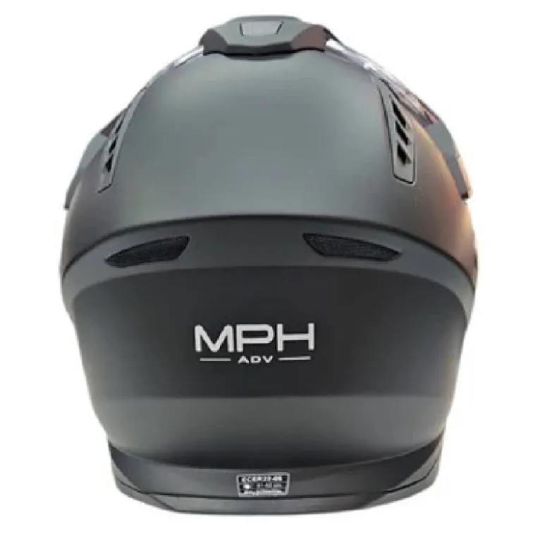 Casco Crossover MPH ADV Nero Opaco