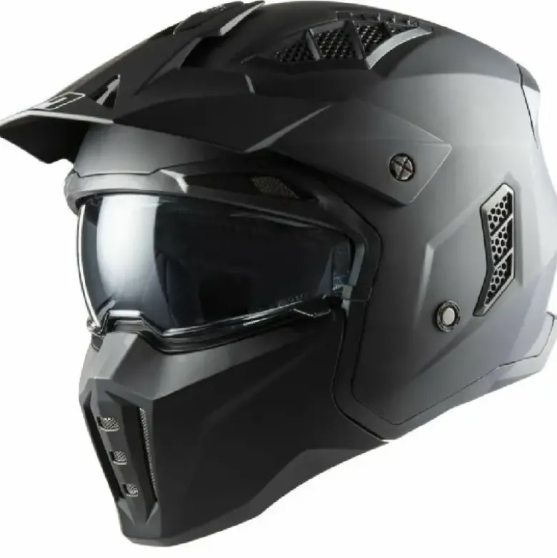 Casco Crossover MPH Harrier Nero Opaco