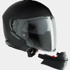 Casco Crossover Tucano Urbano Hyperlink con Interfono MIDLAND Nero Opaco