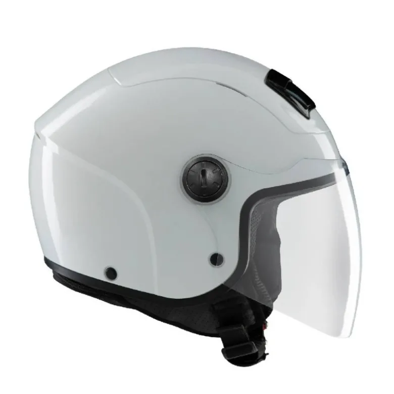 Casco Demi-jet Bambino Tucano Urbano El'Kid Bianco Lucido