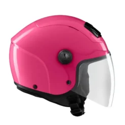Casco Demi-jet Bambino Tucano Urbano El'Kid Rosa Lucido
