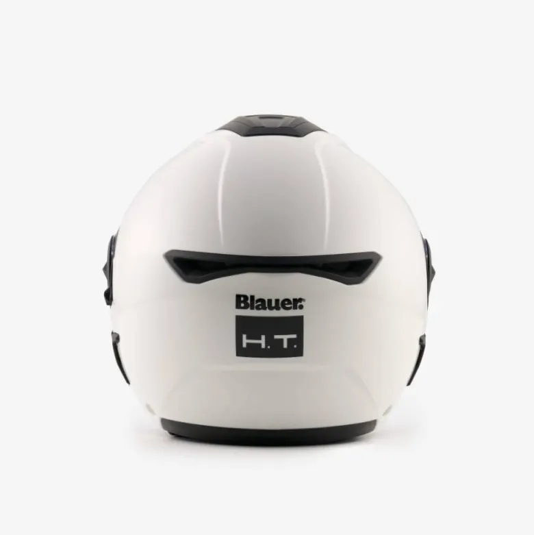Casco Demi Jet Blauer DJ-01 Monochrome Bianco