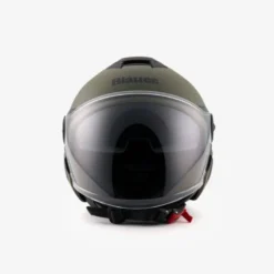 Casco Demi Jet Blauer DJ-01 Monochrome Verde Opaco