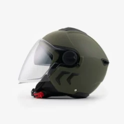 Casco Demi Jet Blauer DJ-01 Monochrome Verde Opaco