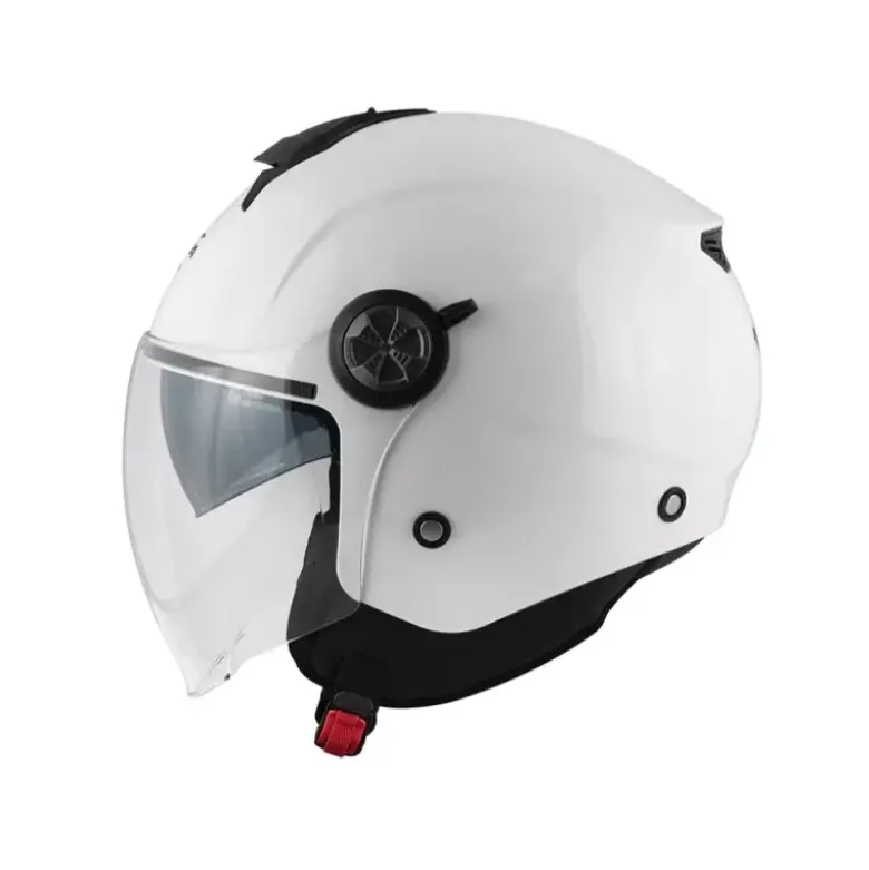 Casco Demi-Jet Kappa KV60 Basic Bianco Lucido
