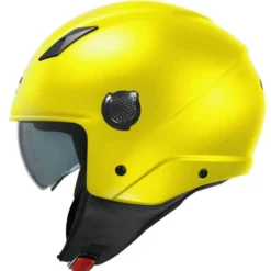 Casco Demi-Jet Kappa KV58 Basic Giallo Metallizzato Opaco