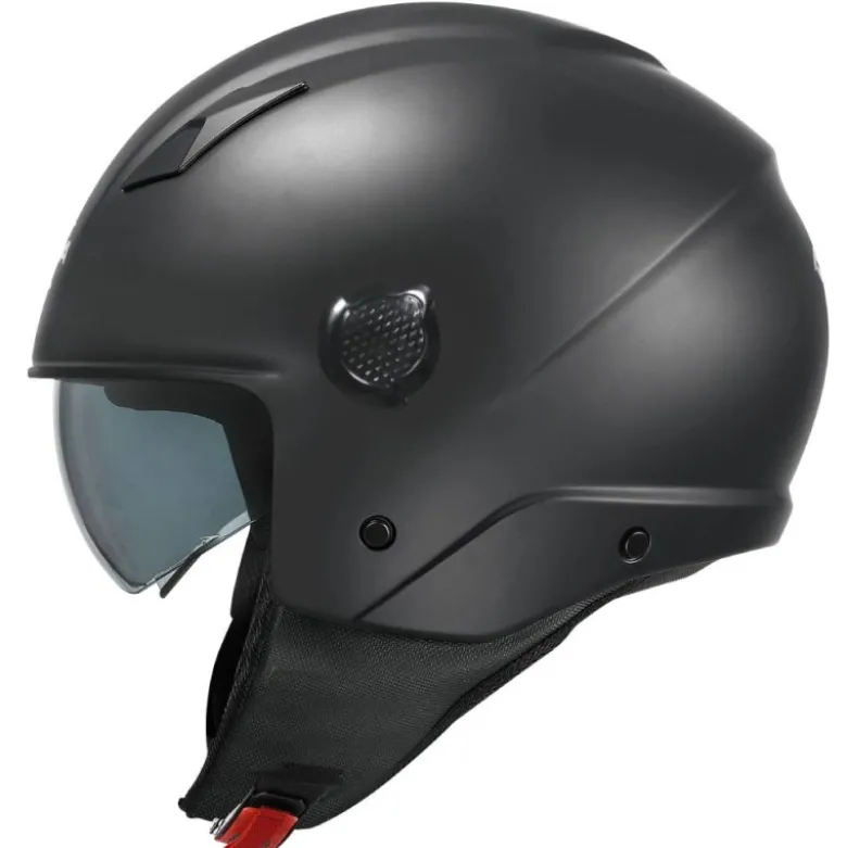 Casco Demi-Jet Kappa KV58 Basic Nero Opaco