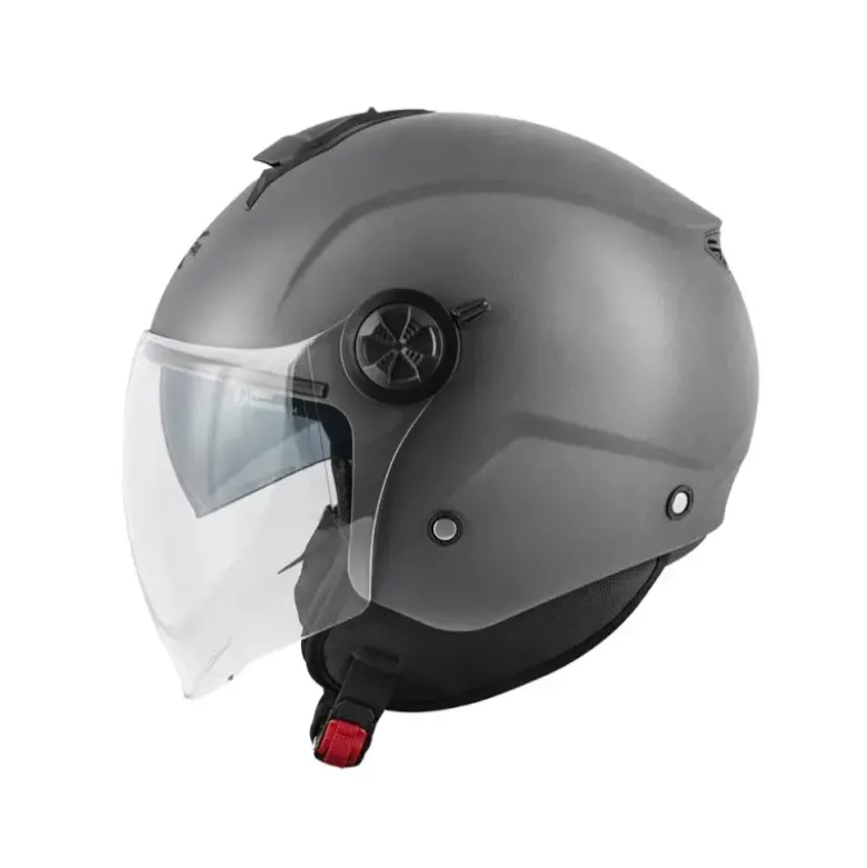 Casco Demi-Jet Kappa KV60 Basic Titanio Opaco