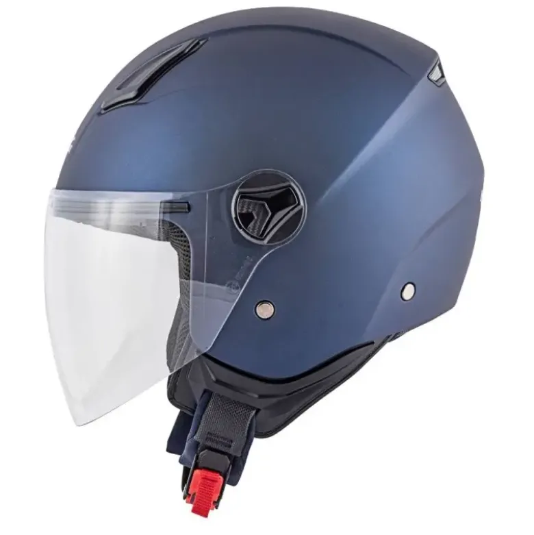 Casco Demi-Jet Kappa KV28R Evo Join Basic Blu Opaco