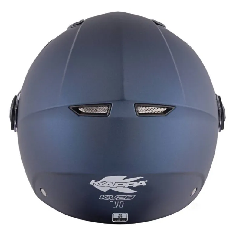 Casco Demi-Jet Kappa KV28R Evo Join Basic Blu Opaco