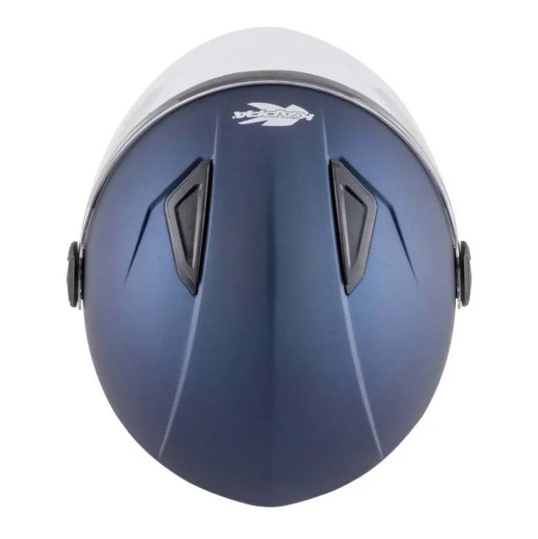 Casco Demi-Jet Kappa KV28R Evo Join Basic Blu Opaco