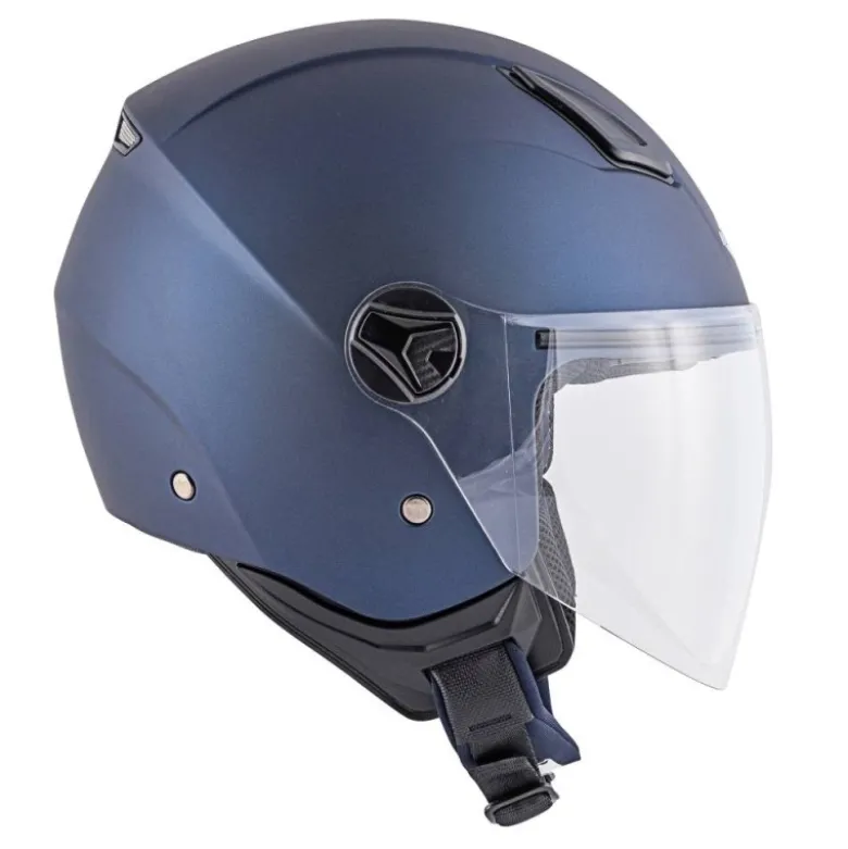Casco Demi-Jet Kappa KV28R Evo Join Basic Blu Opaco