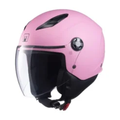Casco Demi Jet MPH Star Solid Rosa Opaco