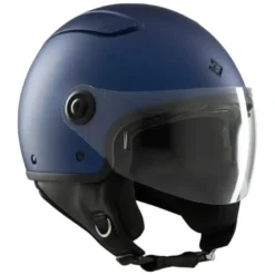 Casco Demi-jet Tucano Urbano El'Fan Blu Opaco
