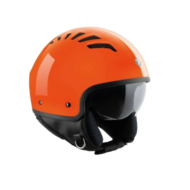 Casco Demi-jet Tucano Urbano El'Fresh 6.0 Arancione Lucido