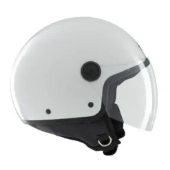 Casco Demi-jet Tucano Urbano El'Jettin 6.0 Bianco Ghiaccio Lucido