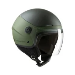 Casco Demi-jet Tucano Urbano El'Pop Verde Militare Opaco