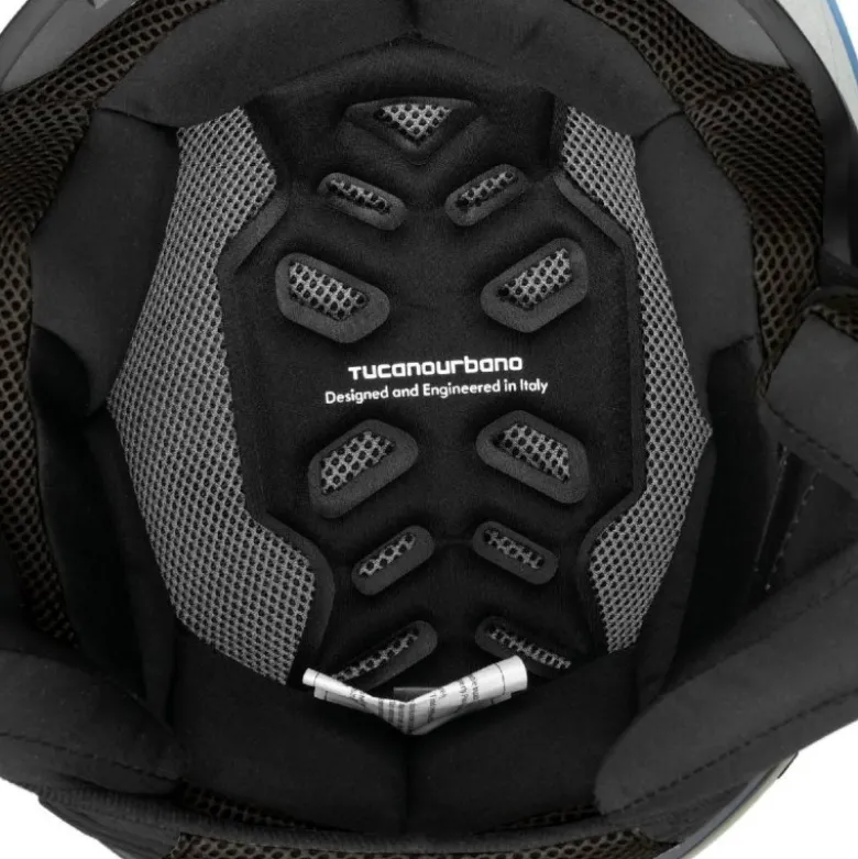 Casco Demi-jet Tucano Urbano El'Pop Verde Militare Opaco