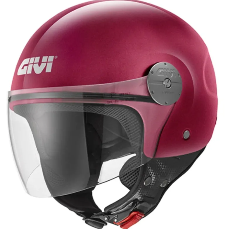 Casco D-Jet Givi 10.7 Evo Bordeaux