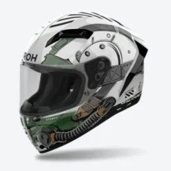 Casco Integrale Airoh CNAL17 Connor Alligator Lucido