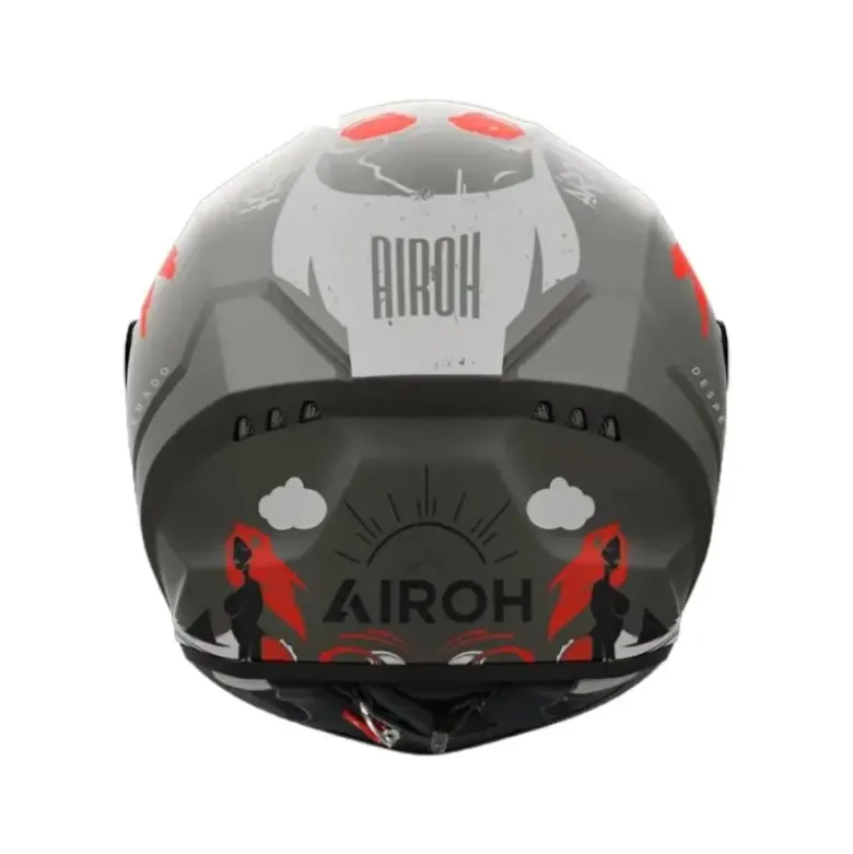 Casco Integrale Airoh CND32 Connor Desperado Orange Matt