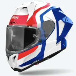 Casco Integrale Airoh Gp800 Competition Blu Rosso Lucido