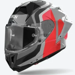 Casco Integrale Airoh Gp800 Competition Rosso Lucido