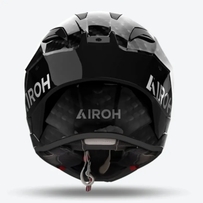 Casco Integrale Airoh Gp800 Fim Carbon Lucido