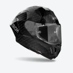 Casco Integrale Airoh Gp800 Fim Carbon Lucido